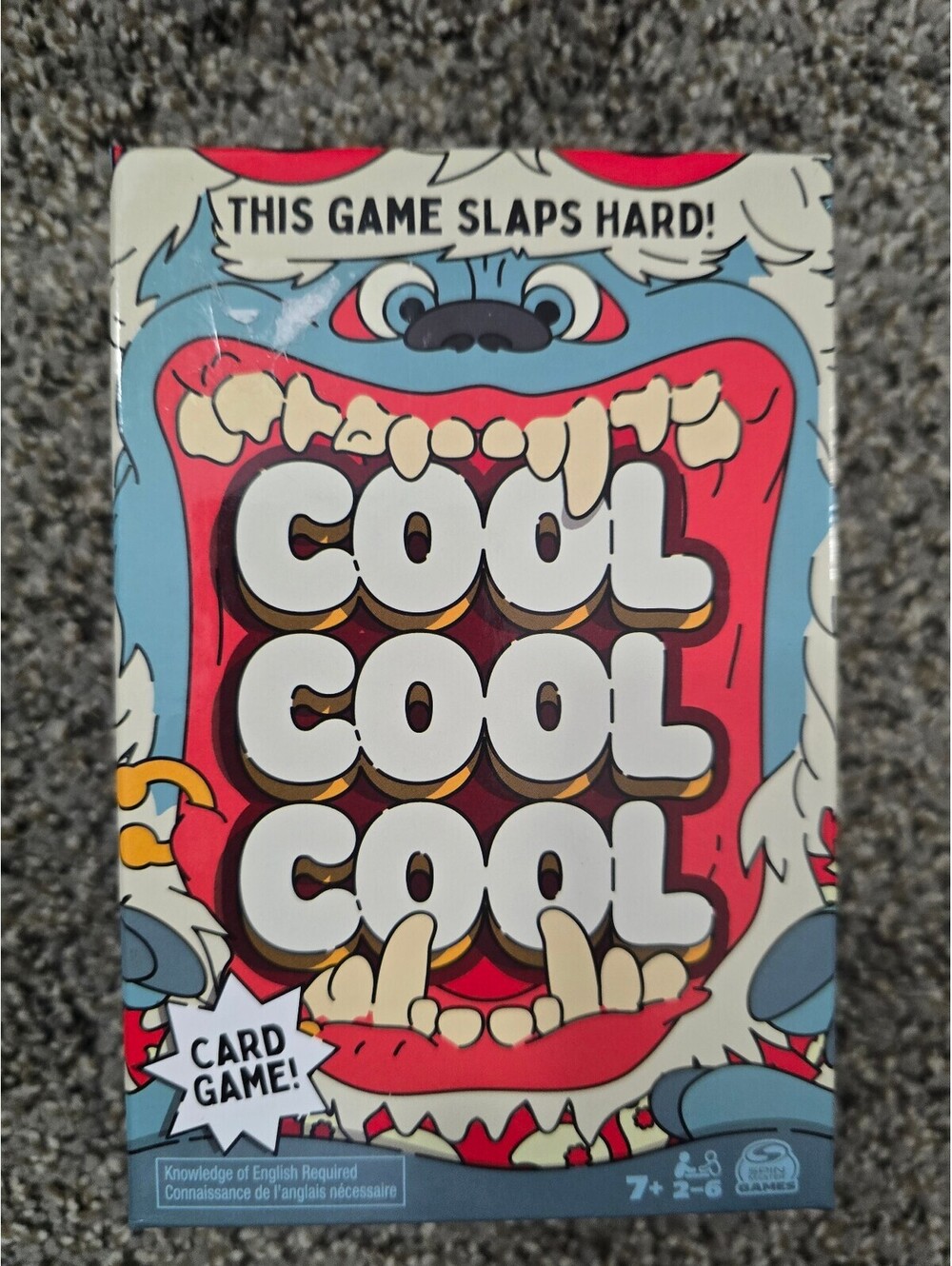 Cool Cool Cool Card Game by Spin Master - Fun Slap Game for Ages 7+